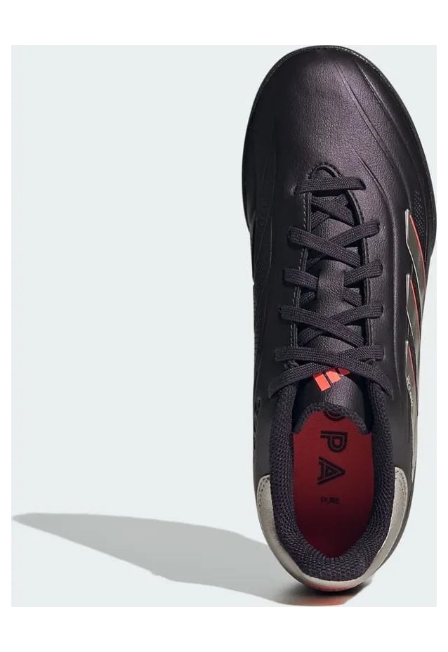 adidas Copa Pure 2 League Turf Aurora Black Platinum Metallic Turbo (IG8734)