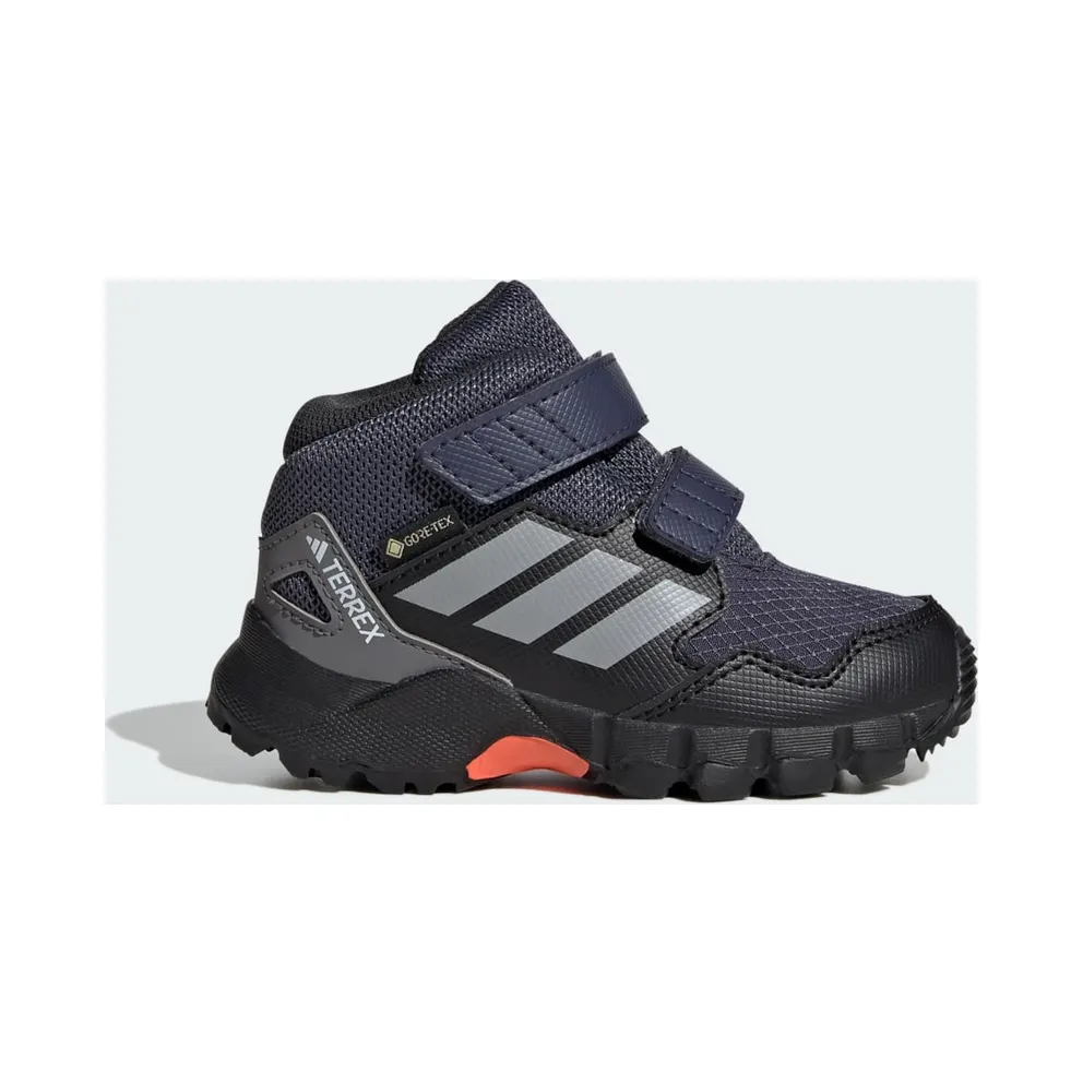 Adidas Terrex Skychaser Mid GORE-TEX Hiking Shoes Kids Shadow Navy / Grey Three / Semi Impact Orange (JR4056)
