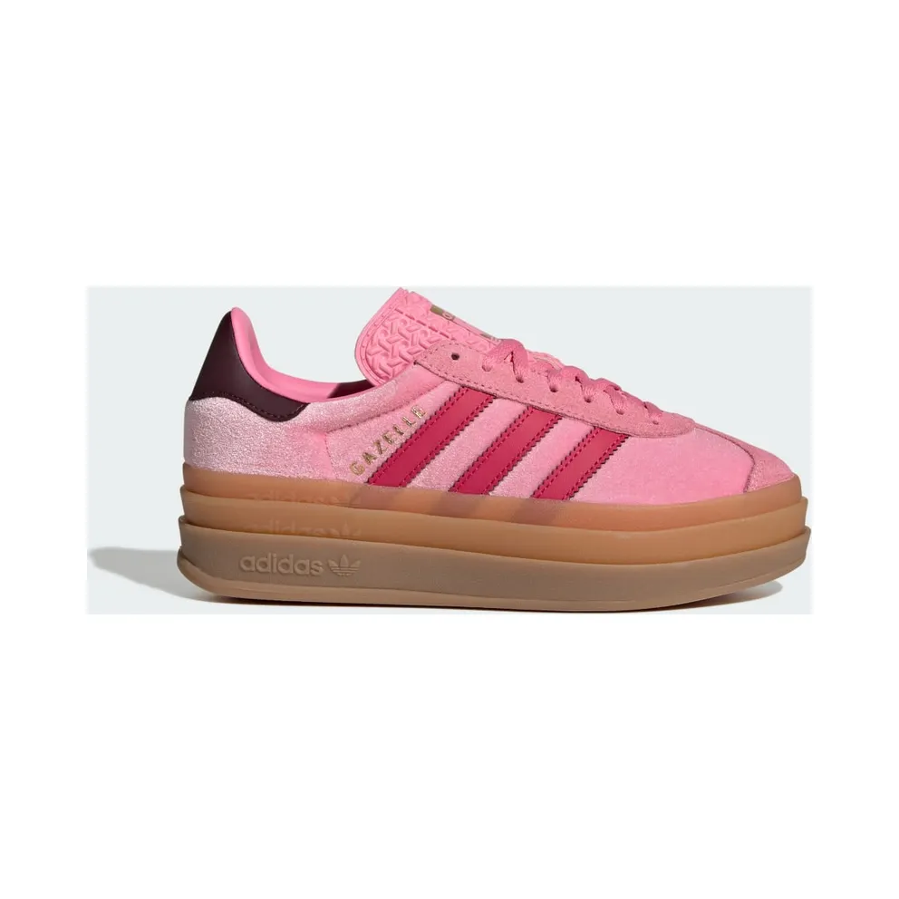 Adidas Gazelle Bold Kids Bliss Pink / Ruby Red / Maroon (JR5964)