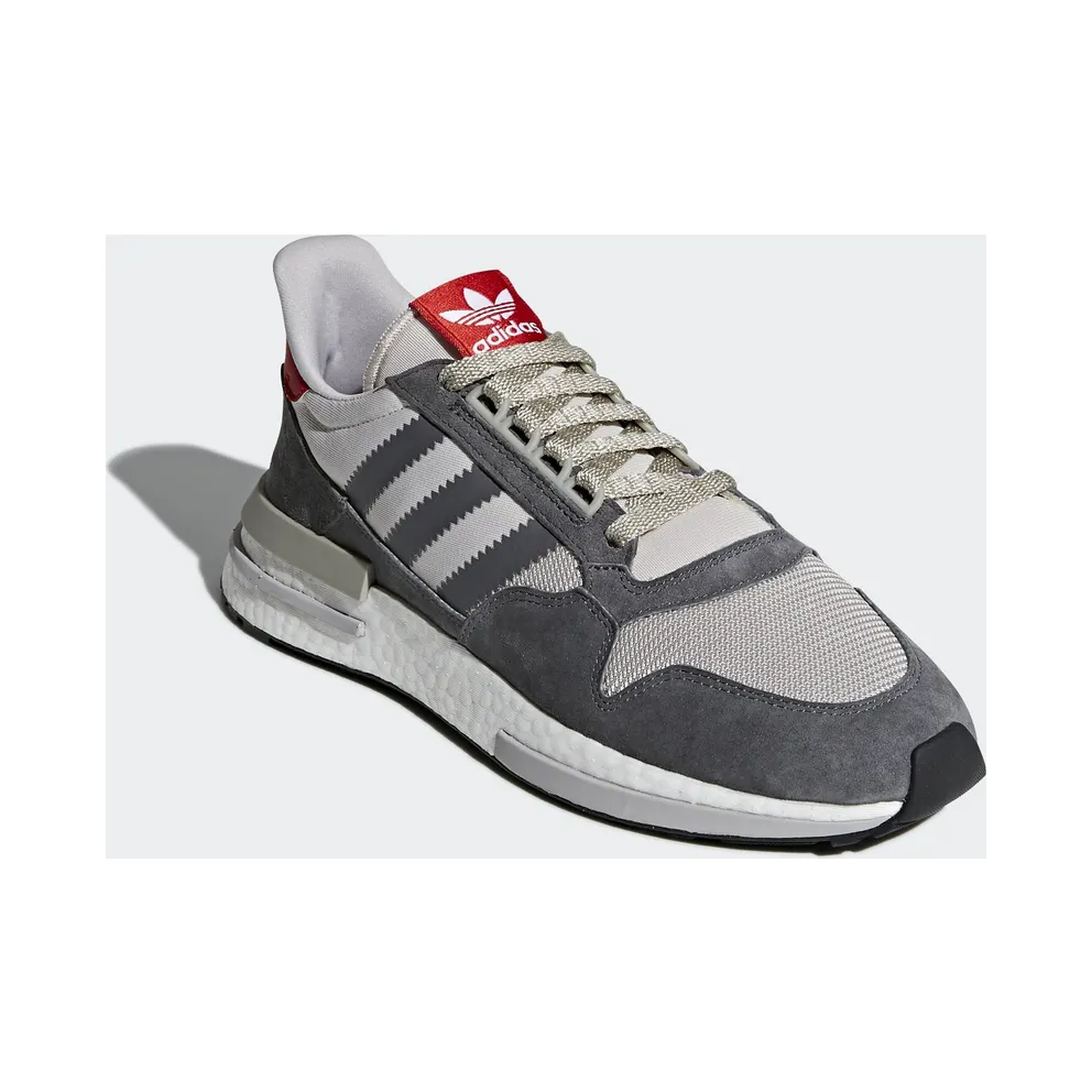 adidas ZX 500 RM Grey Four Scarlet Grey Four/Footwear White/Scarlet (B42204)