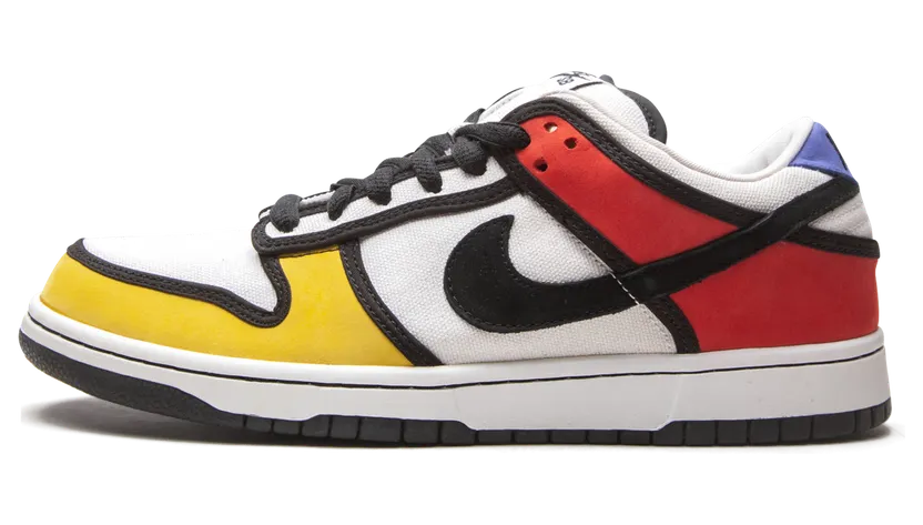 Nike Dunk Low Pro SB ‘Piet Mondrian’ Zest/Black (304292-702)