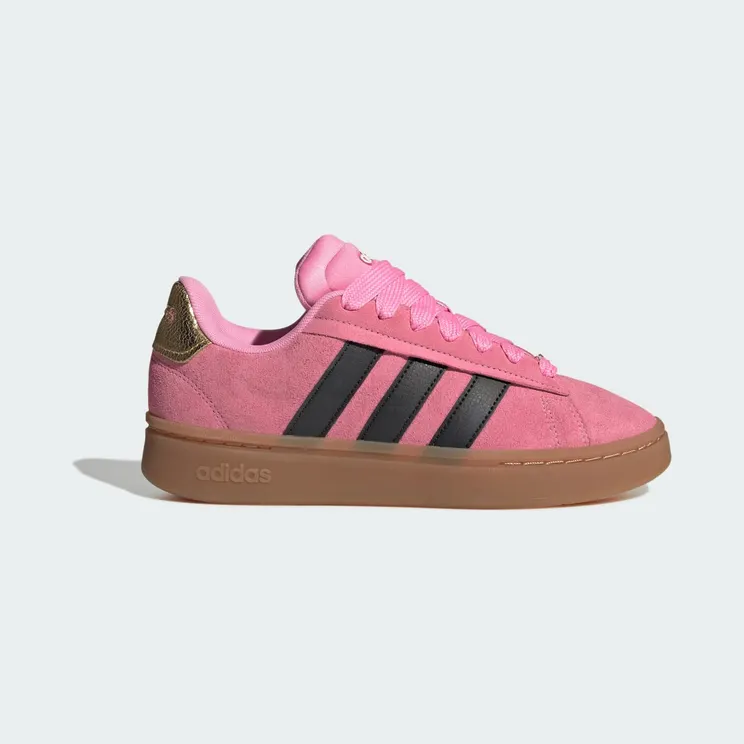 adidas Grand Court Alpha 00s Bliss Pink Core Black Gold Metallic (JH8669)