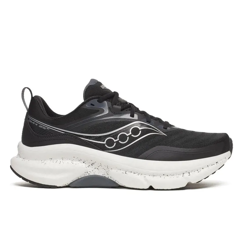 SAUCONY Omni 23 ST “Black / Silver” (S21072-100)