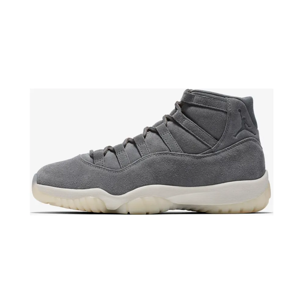 Jordan 11 Retro Pinnacle Grey Suede (914433-003)