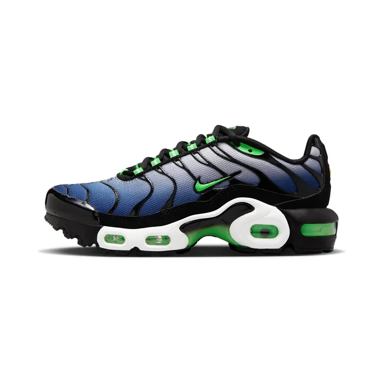 Nike Air Max Plus Icons “Black / White / Deep Royal / Scream Green” (CD0609-021)