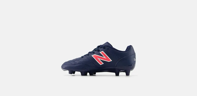 New Balance 442 Academy FG v2 Navy Silver Energy Red (JS43FMP2)