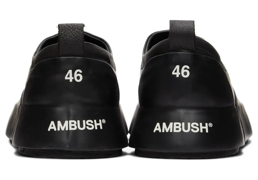 AMBUSH Black Mix Low Sneakers (BMIA006S22MAT0011000) (2)