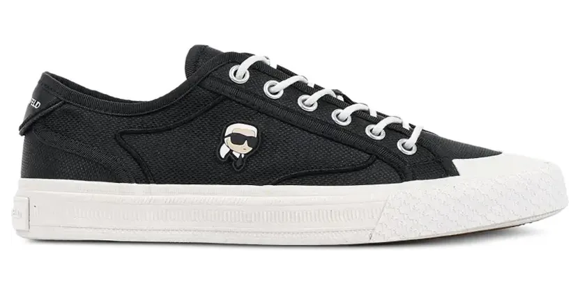 Karl Lagerfeld Rae low-top sneakers – Zwart (KL60331N900)