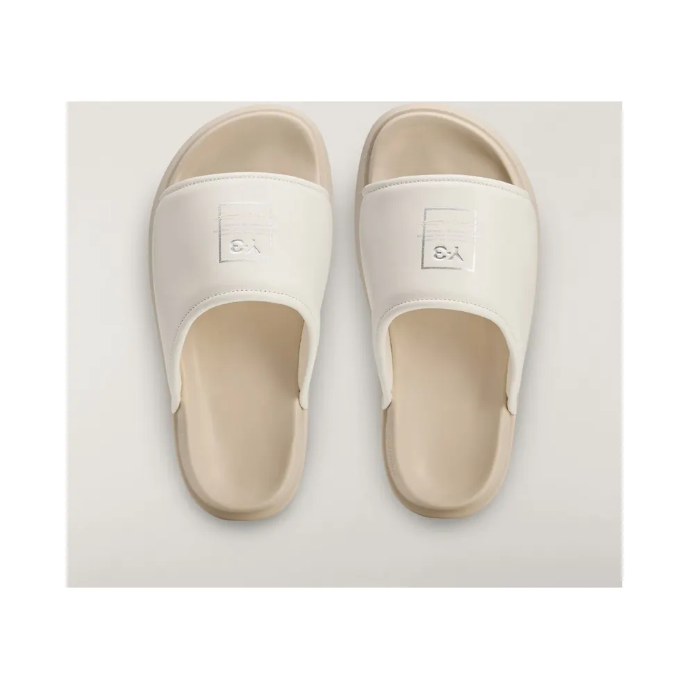 Adidas Y-3 Slides Off White / Off White / Alumina (KI4032)