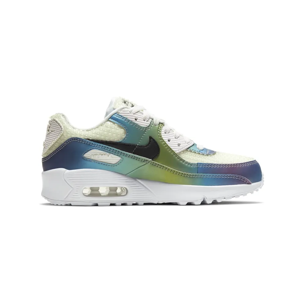 Nike Air Max 90 Bubble Pack White (GS) Summit White/Black-Multi-Color-White (CT9631-100)