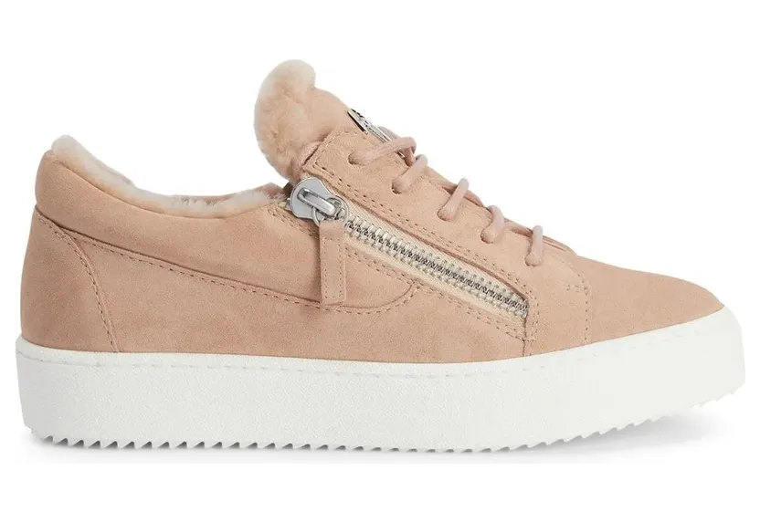 Giuseppe Zanotti Gail Sneakers mit Shearling-Detail – Rosa (RW20000002)