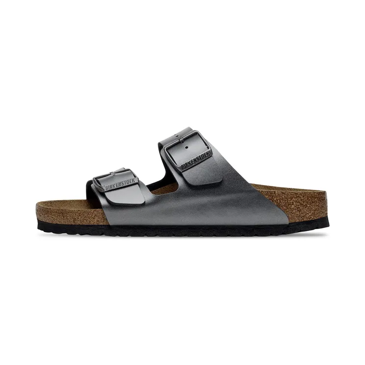 Birkenstock Arizona Birko-Flor “Silver” (1029233)