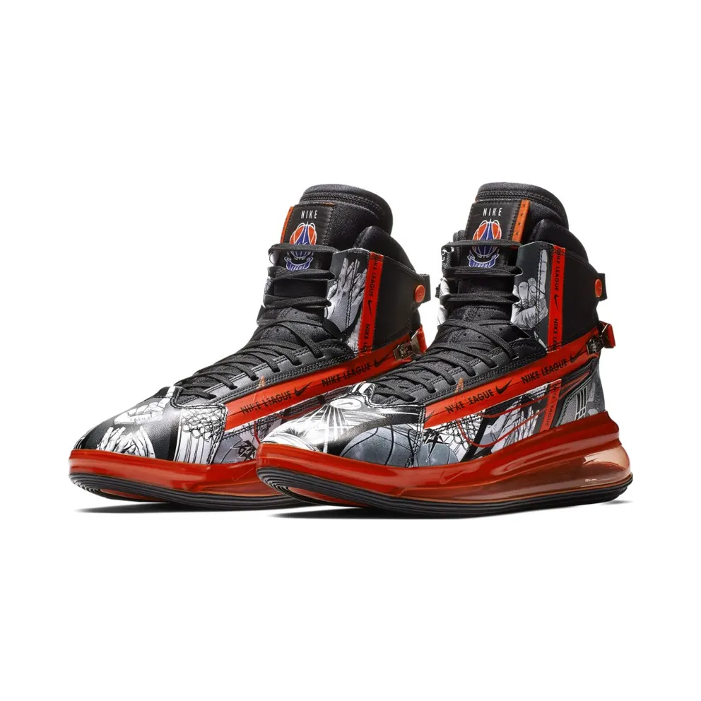Nike Air Max 720 Saturn League Black/Team Orange (CI1959-036)