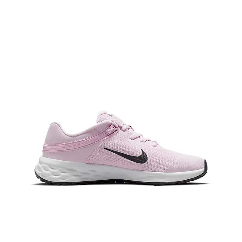 Nike Revolution 6 FlyEase Older Kids’ Easy On/Off Road Running Pink 50% Sustainable Materials (DD1113-608)