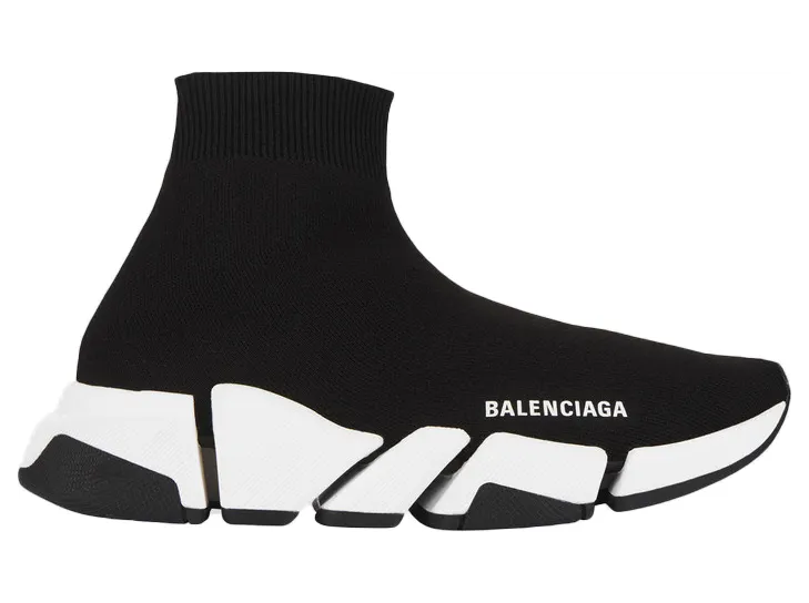 Balenciaga Speed 2.0 Black White (617239W17021015/617239W2DB21015)