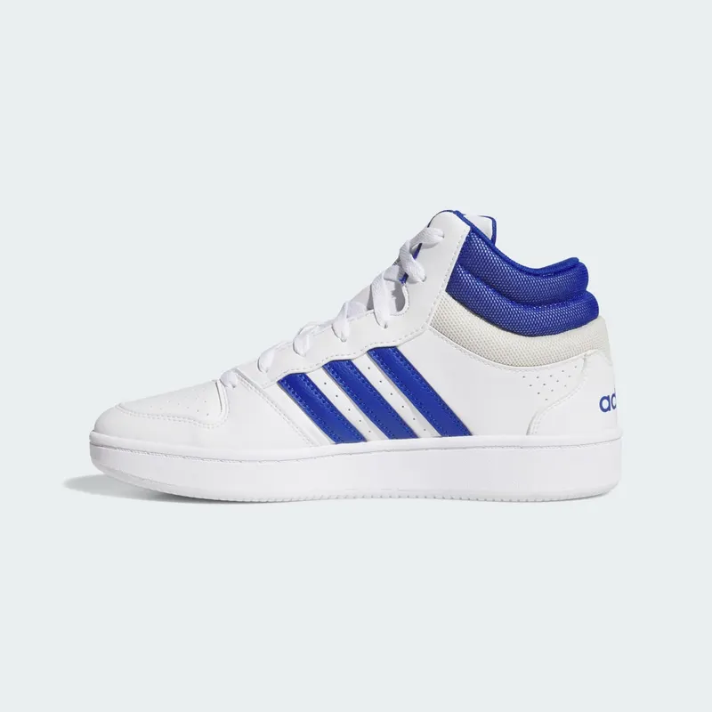 Adidas HOOPS MID CLASSIC Shoes Cloud White / Royal Blue / Orbit Grey (KI1034)