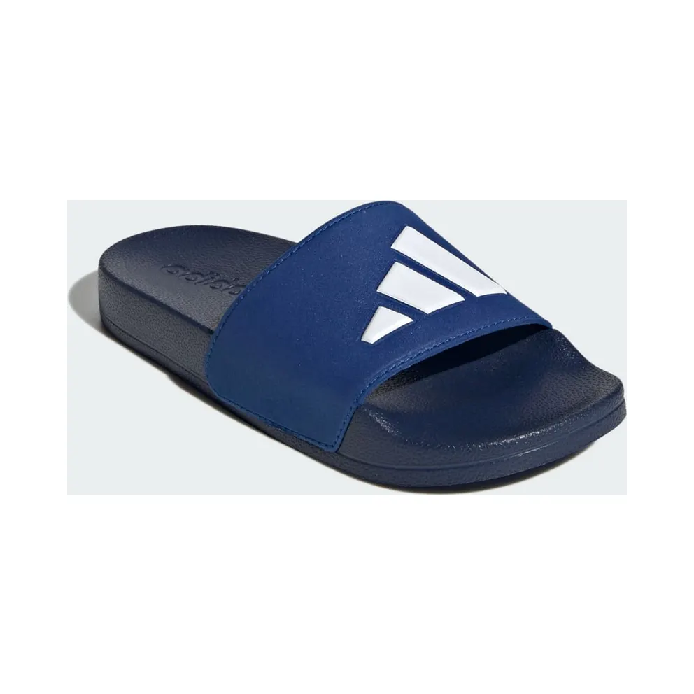 adidas Adilette Shower Logo Sandals Dark Blue White Royal Blue (JS2520)