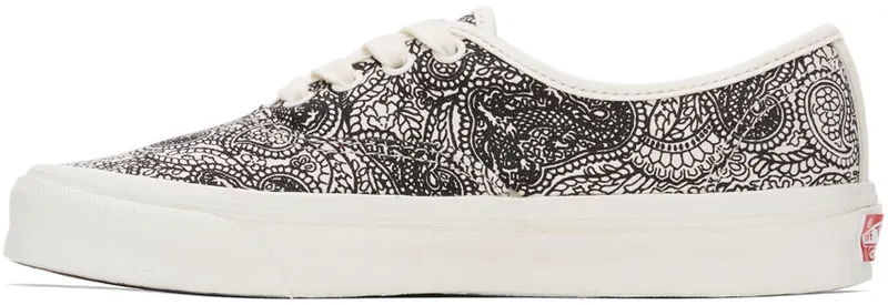 Vans Black & White Vault OG Style 48 LX Sneakers (VN0A4BV9B4L1)