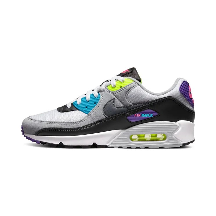 Nike Air Max 90 Laser Blue Volt Purple (DR9900-100)