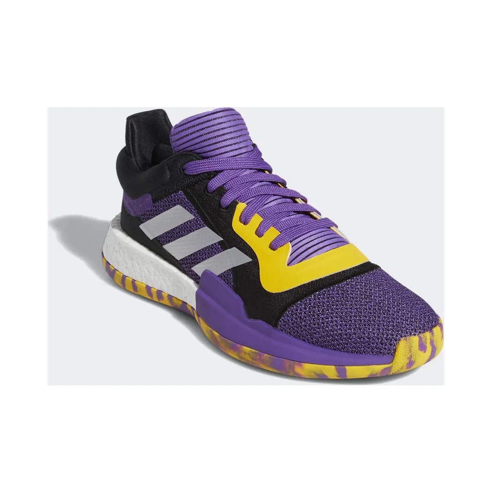 adidas Marquee Boost Low Lakers Black/Purple/Gold (G27746)