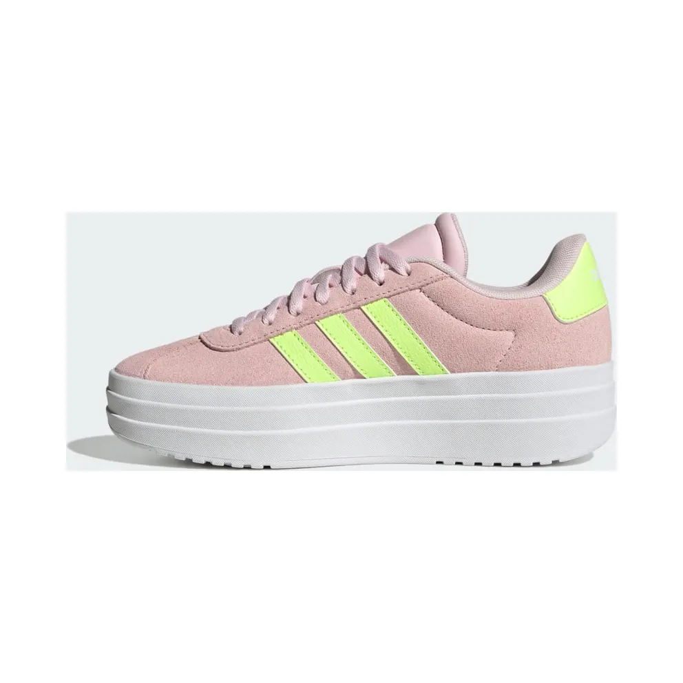 Adidas VL Court Bold Clear Pink / Hi-Res Yellow / Cloud White (JI1017)