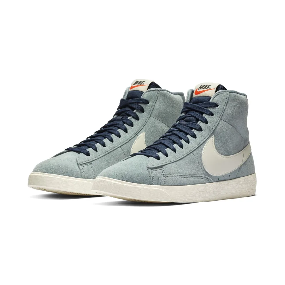 Nike Blazer Mid Vintage Aviator Grey Monsoon Blue (W) Aviator Grey/Sail-Monsoon Blue (AV9376-002)