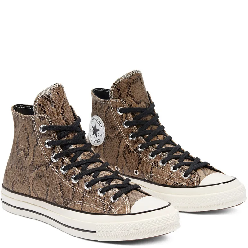 Converse Archive Reptile Chuck 70 High Top Brown/egret/black “Snake” (170103C)