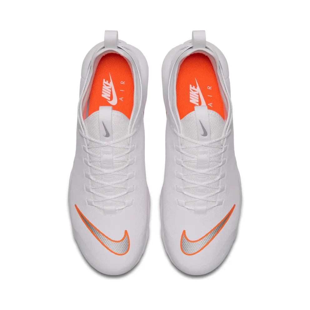 Nike Mercurial TN “White / Total Orange / Metallic Silver” (AQ0242-100)