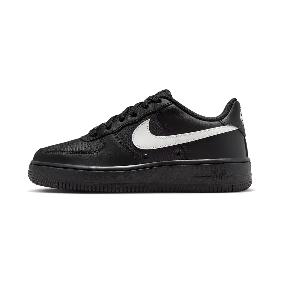Nike Air Force 1 Tech GS “Black White” (IR3992-001)