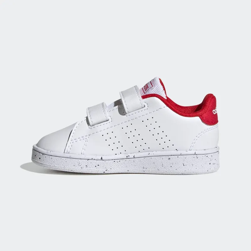 Adidas Advantage Lifestyle Court Two Hook-and-Loop Cloud White / Cloud White / Better Scarlet (H06216)