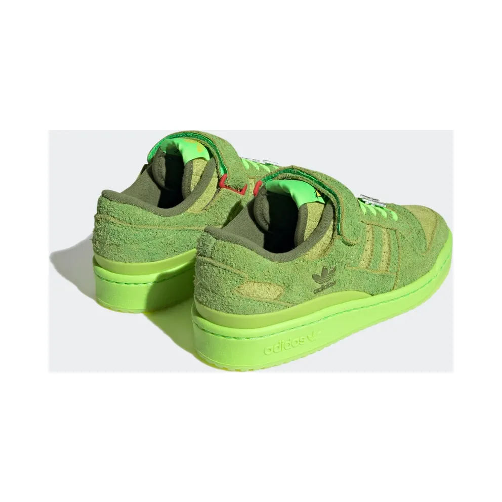 adidas Forum Low The Grinch Solar Slime / Solar Green / Red (ID4315)