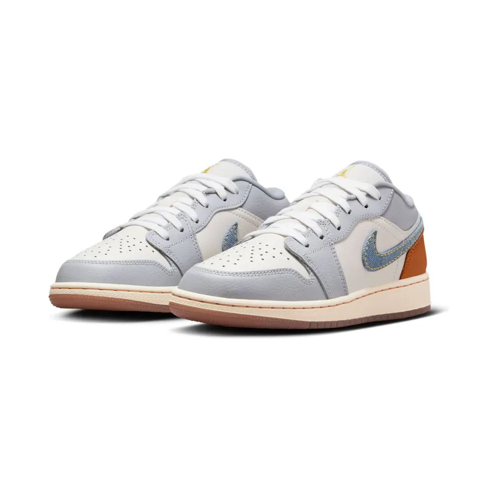 Jordan 1 Low SE Phantom Coconut Milk Amber Brown Light Armory Blue (FZ5046-041)