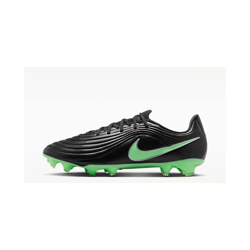 Nike Tiempo Maestro Academy Soft-Ground Low-Top “Black/Black/Illusion Green” (IB1600-001)