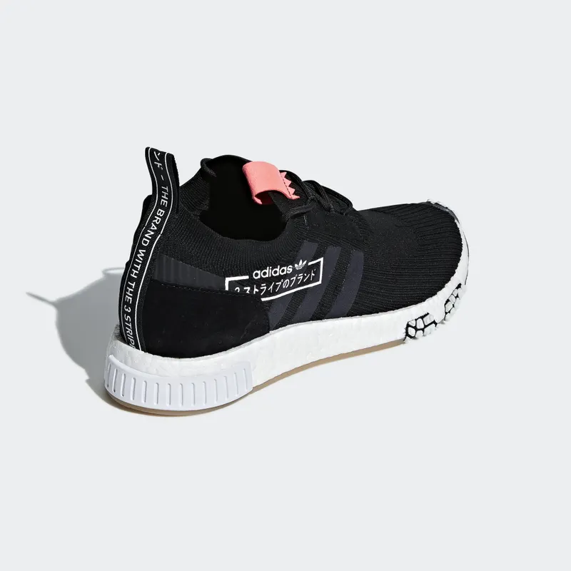adidas NMD Racer Alphatype Core Black/Core Black/Flash Red (BB7041)