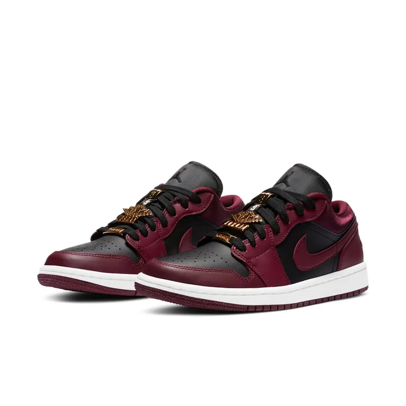 Jordan 1 Low Dark Beetroot Black (W) Dark Beetroot/Black-White (DB6491-600)
