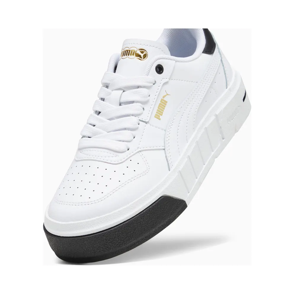 Puma Cali Court leren White/Black (394384-01)
