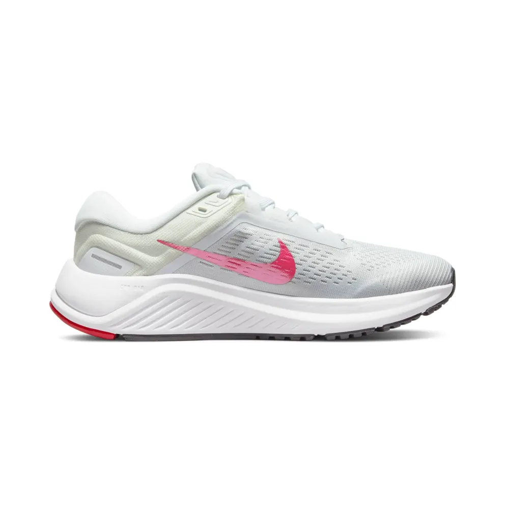 Nike Air Zoom Structure 24 “White / Mystic Hibiscus / Pink Prime” (DA8570-103)