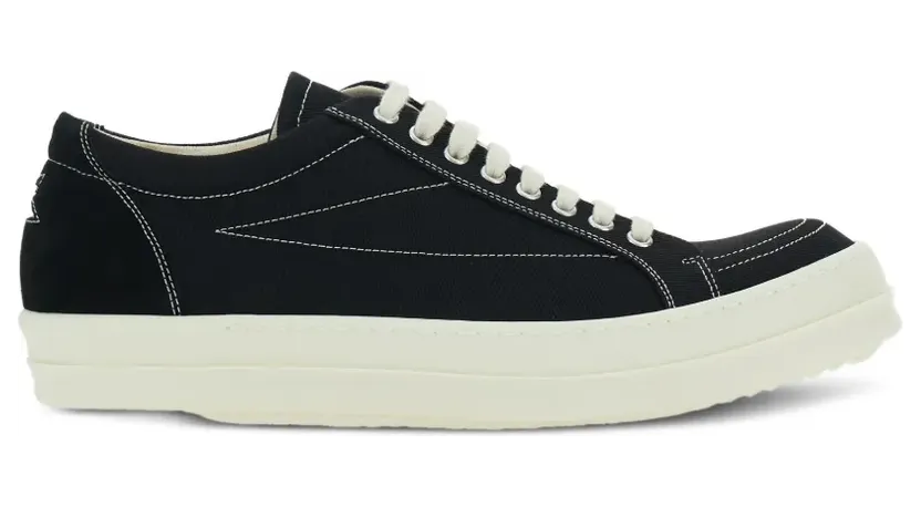 Rick Owens DRKSHDW Temple Sneakers mit Sternapplikation – Schwarz (DU01F4821DOLVT3)
