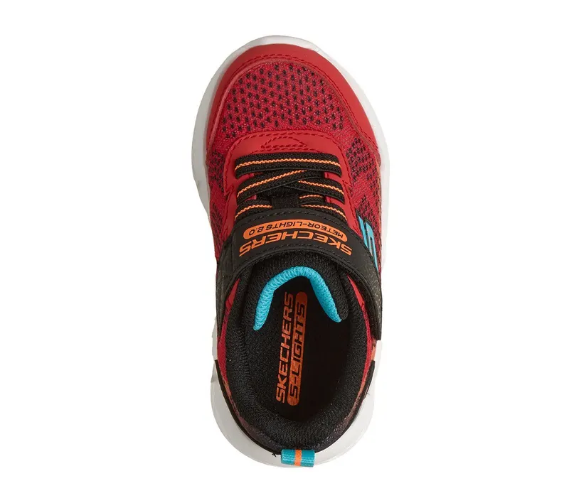Skechers S-Lights: Meteor-Lights 2.0 Sneaker Red/Black