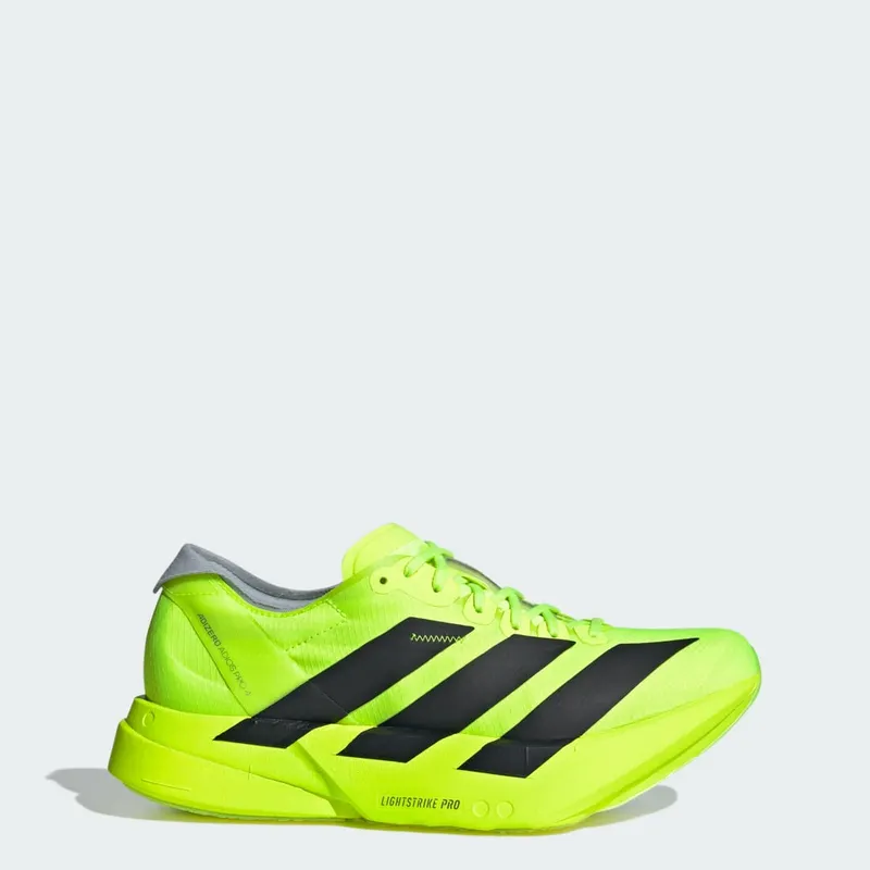 Adidas Adizero Adios Pro 4 Lucid Lemon / Core Black / Halo Silver (JR6362)