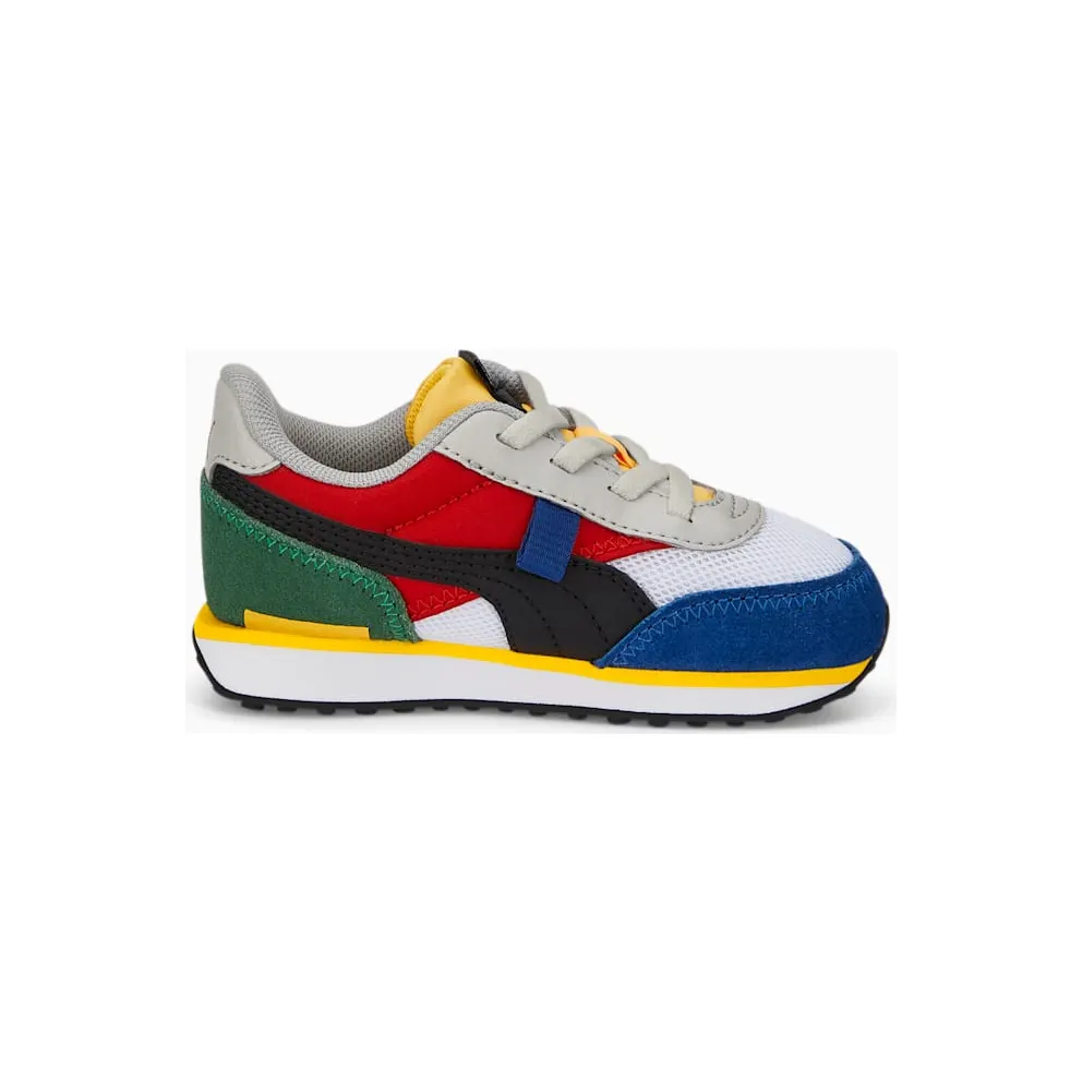 PUMA Future Rider Splash AC Babies’ Burnt Red/Gray Violet/Black (381856-06)