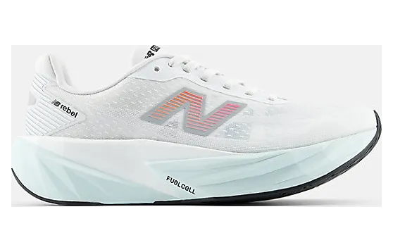 NEW BALANCE FuelCell Rebel v5 “WHITE / PINK HEAT / GLINT BLUE” (WFCX8U7)