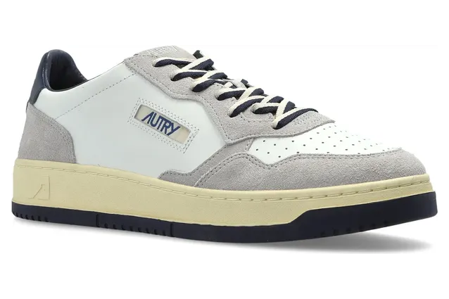 Autry Medalist Suede-panel “White/Grey” (AULM BW04) (2)
