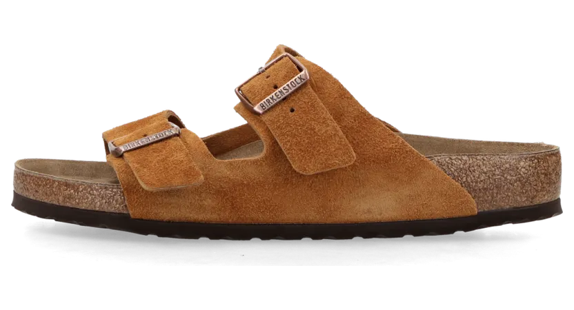 Birkenstock Arizona Suede Leather “Mink” – 1027082