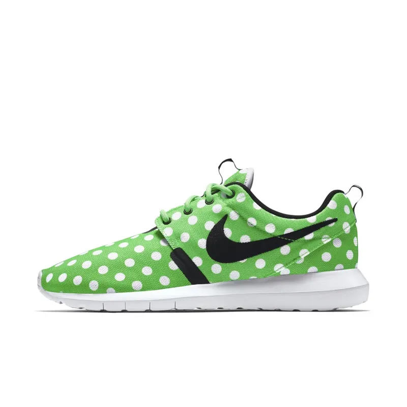 Nike Roshe Run Polka Dot Pack Green Green Strike/Black-White (810857-300)