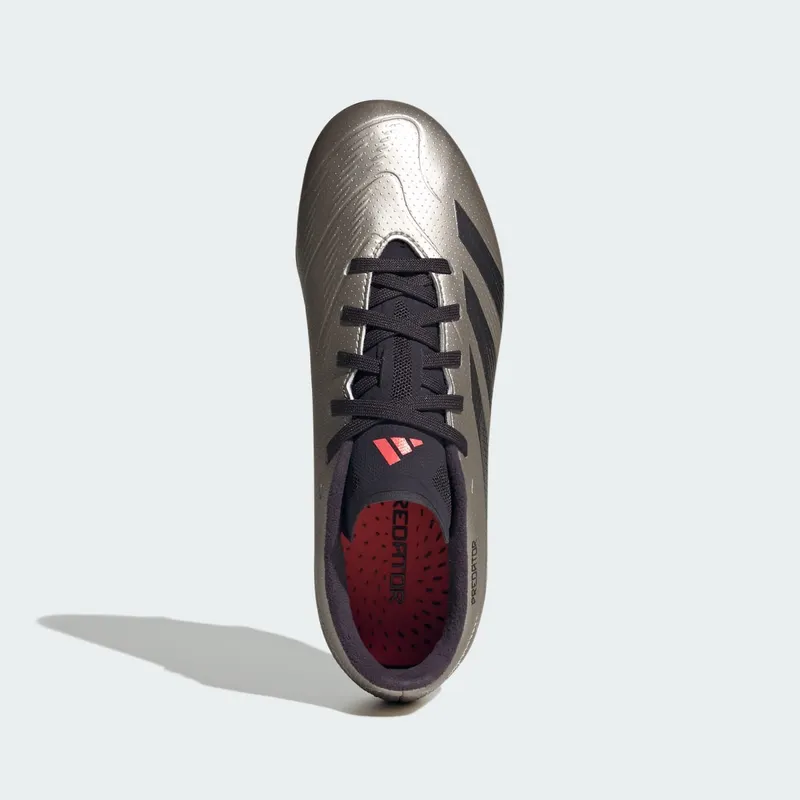 adidas Predator League FG Platinum Metallic Aurora Black Turbo (IF6354)