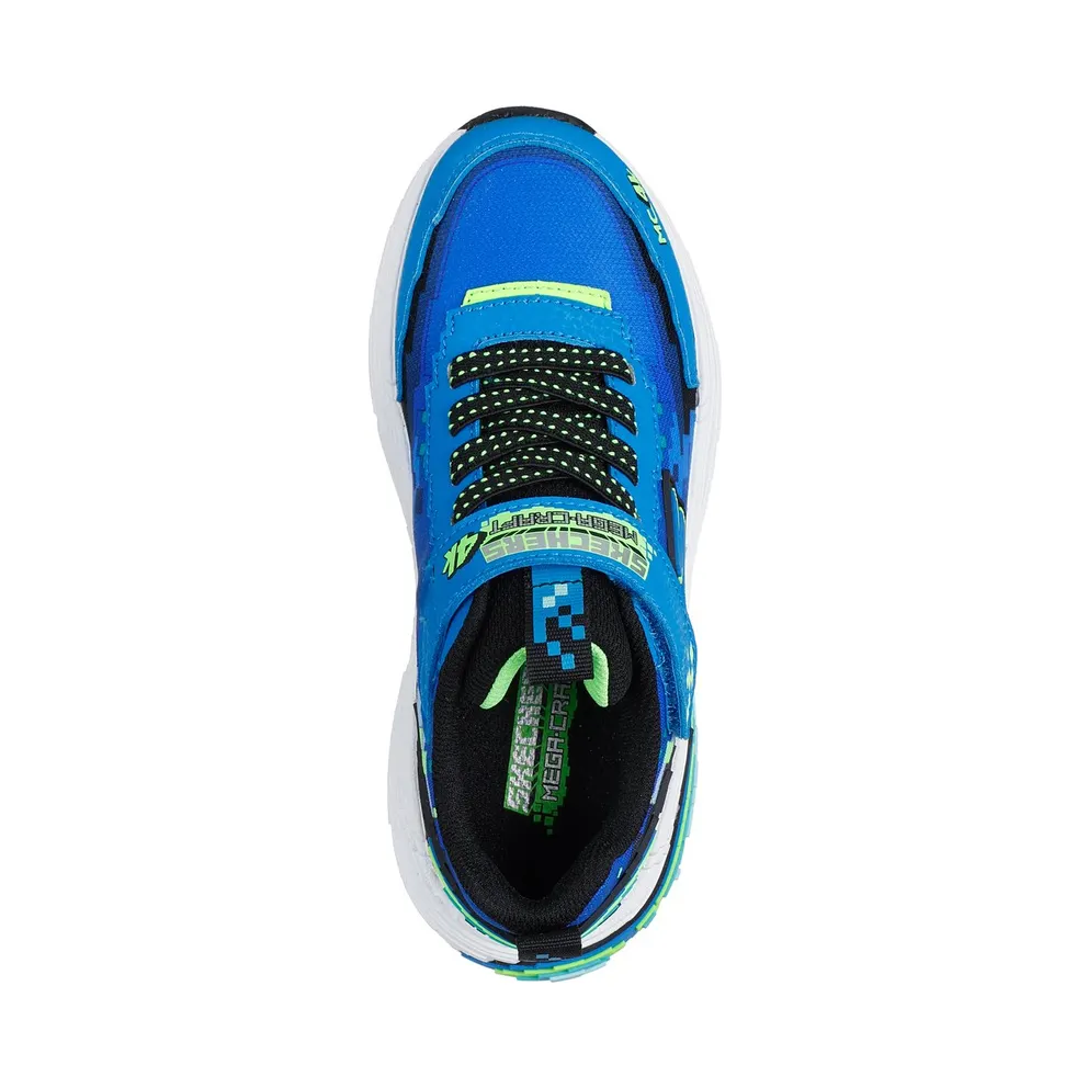 Skechers Mega-Craft 4K Sneaker Blue/Limoen