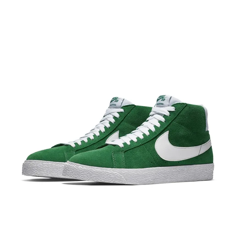 Nike SB Blazer Mid Pine Green Pine Green/White (864349-311)