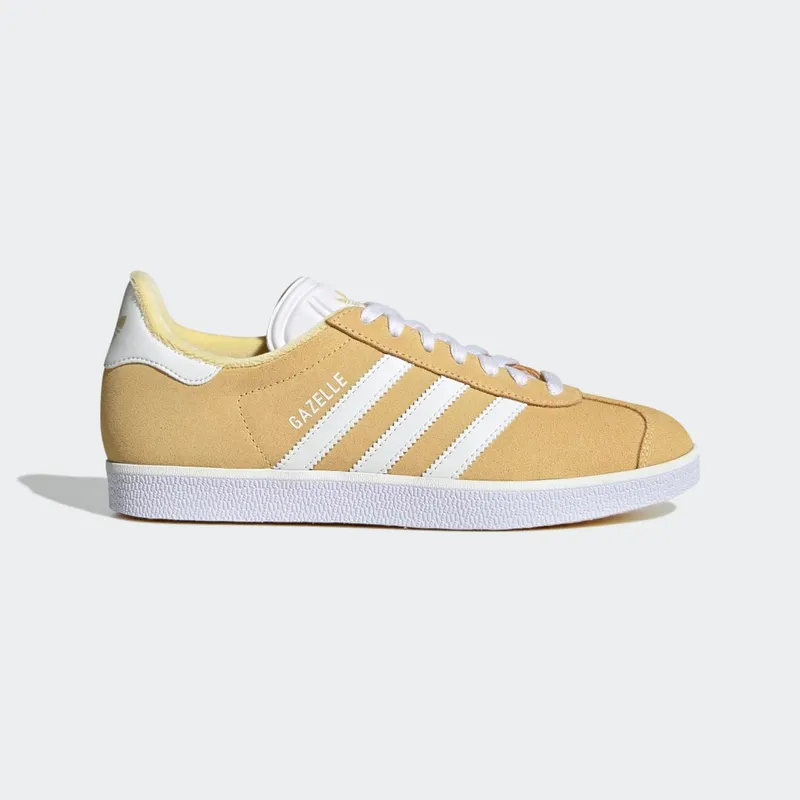 adidas Gazelle Orange Tint / Core White / Silver Metallic (GZ7683)
