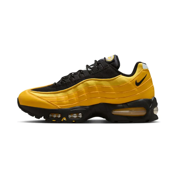Nike Air Max 95 Big Bubble “Varsity Maize / Black / Metallic Silver” (IB1667-700)